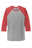 Next Level Apparel® Unisex Tri-Blend 3/4-Sleeve Raglan Tee