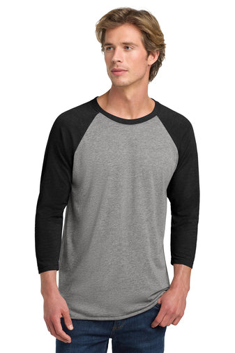 Next Level Apparel® Unisex Tri-Blend 3/4-Sleeve Raglan Tee