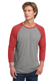 Next Level Apparel® Unisex Tri-Blend 3/4-Sleeve Raglan Tee