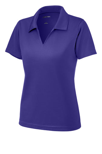 Sport-Tek® Women's Dri-Mesh® V-Neck Polo