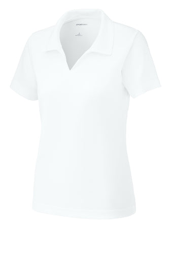 Sport-Tek® Women's Dri-Mesh® V-Neck Polo