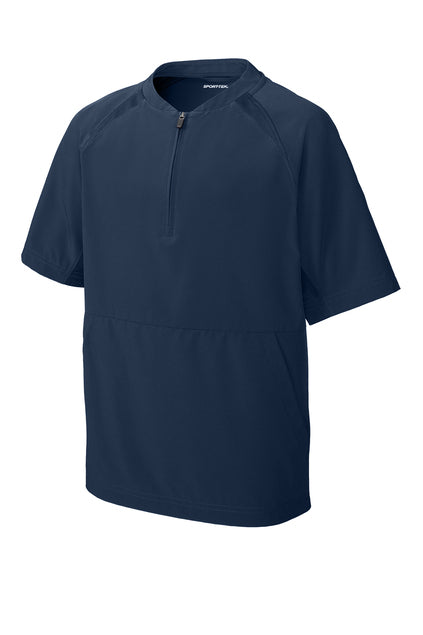 Sport-Tek® Youth Repeat 1/2-Zip Short Sleeve Jacket