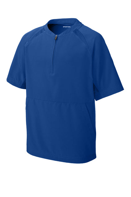 Sport-Tek® Youth Repeat 1/2-Zip Short Sleeve Jacket