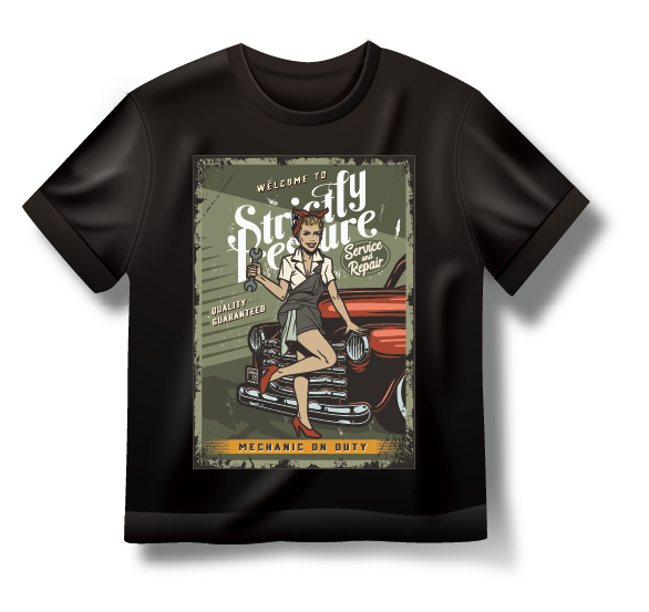 Strictly Pressure Mechanic Tee