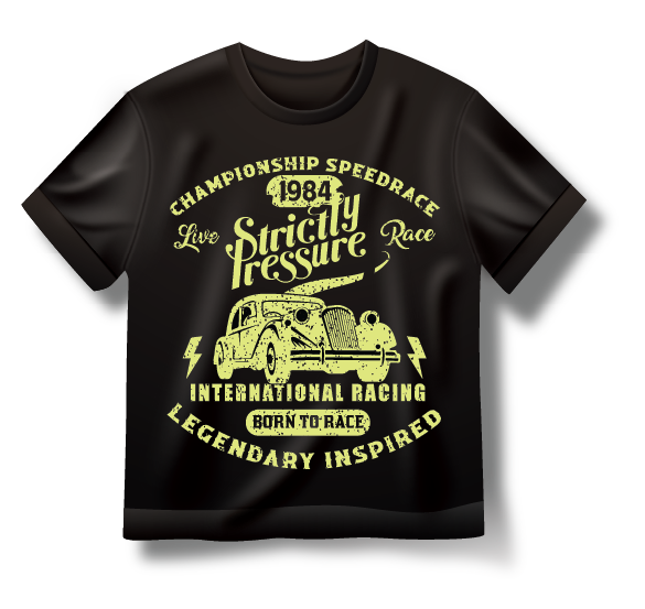 Strictly Pressure "Speed Race" Tee