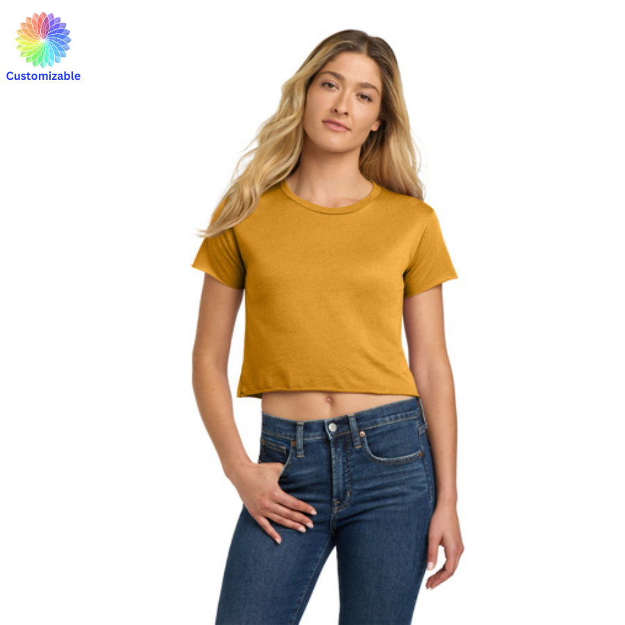 NL5080 Next Level Apparel® Women’s Festival Cali Crop Tee