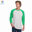 Next Level Apparel® Unisex Tri-Blend 3/4-Sleeve Raglan Tee